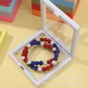 Promoción Caja Colgante de PE Transparente Caja de Regalo para Artículos Pequeños Caja de Empaque para Almacenamiento de Joyería Pulsera Collar En Stock