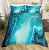 Impresión digital 3D transfronterizo juego de tres piezas funda de edredón sábana funda de almohada personalizado comercio exterior kit de mármol juego de Amazon