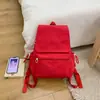 Mochila Pequeña Casual para Viajes Diarios, Ligera y Deportiva, Alto Valor Estético, Estilo Japonés Fresca y Linda Mochila Escolar de Color Sólido