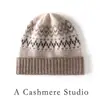 Otoño e Invierno Nuevo Jacquard Retro Sombrero de Cachemira Cálido Europeo y Americano Gorro de Punto Gorro para Protección de Orejas Gorro Casual Gorro para el Frío para Hombres y Mujeres