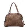 Bolsa de Ombro com Rebites da Moda 2026, Bolsa Tote de Grande Capacidade para Mulheres, Bolsa de Axila Casual Elegante para o Dia a Dia