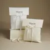 Bolsas de Lona con Tapa Abatible, Bolsas para Almacenamiento de Ropa, Bolsas de Artículos de Cuero, Bolsas Tipo Sobre a Prueba de Polvo, Bolsas de Amarre, Joyas Decorativas, Joyería Hecha a Medida