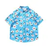 Camisa floral barroca vintage plus size 150kg para homens, camisa de manga curta com folha de bordo para férias na praia havaiana