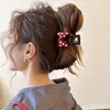 Nuevo clip de tiburón 2026 para otoño e invierno, pinza para el cabello de gran tamaño de alta gama para mujeres con cabello abundante, con diseño de lazo