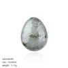 Ovo Pequeno em Forma de Ovo de Cristal Natural Transfronteiriço Páscoa Ágata Pássaro Esculpido Ovo de Pássaro Forma de Pedra Bruta Ornamento de Mão Ovo de Jade