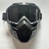 Máscara Retro para Motocicleta Harley Gafas para Montar Máscara Harley Gafas a Prueba de Viento Máscara para Casco Deportivo para Vehículo Todoterreno