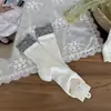 26 Meias Femininas Novas para Primavera e Verão, Meias Finas, Meias Femininas de Malha Floral com Babados de Cano Médio para Verão, Meias Respiráveis para Mulheres