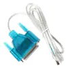 Linha de impressão antiga linha USB linha paralela DB25 fêmea linha paralela linha de impressão desktop USB para 25 furos formando paralelo
