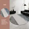 26 modelos nuevos de alfombras redondas de estilo sencillo para la sala de estar, sofá individual vintage, alfombra de noche para el dormitorio, lavable y fácil de limpiar
