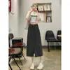Saia Jeans de Cintura Alta para Garotas Quentes com Pernas Retas, 2025 Saia Modeladora para a Barriga, Emagrecedora, Cobre o Bumbum com Design de Fenda para Mulheres Cobrirem a Largura