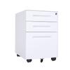 Gabinete Móvel de Aço Baixo para Escritório, com Gavetas, Armazenamento Multicamadas com Trava, Novo Design Moderno Transfronteiriço