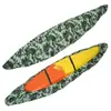 1 Tela Oxford Camuflada Verde Militar Cubierta Camuflada para Bote Kayak Cubierta Impermeable y Anti-UV para Bote Bolsa para Bote de Tela Oxford