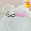 Não. 8 Acessórios de Plástico de Pato Material DIY Chapéu Balanço Cadeira de Balanço Boia Skate Decoração de Brinquedo