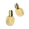 Pendientes Populares Coreanos de Nicho con Aguja de Plata 925 para Mujer, Pendientes Personalizados de Brillo Ins con Forma de Papas Fritas para Mujer, Pendientes al por Mayor
