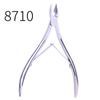 Tijeras de acero inoxidable d501 para piel muerta, herramienta de manicura para uñas, eliminación de piel muerta, ranura para uñas con púas, cortaúñas con boca de águila.