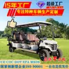 Carrito de golf eléctrico de cuatro ruedas nuevo para 4-6-8 asientos, exportador fabricante de comercio exterior, para zonas turísticas y turismo