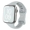 Adecuado para Apple Watch Ultra 9876543210 Generación Figura de Cintura Pequeña Hebilla de Figura de Ocho Hebilla de Mariposa Correa de Silicona
