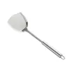 Conjunto de Utensílios de Cozinha de Aço Inoxidável com Espátula e Colher de 3cm para Cozinhar, Espátula, Colher, Escumadeira, Espalhador de Farinha, Espátula Escumadeira para Uso Doméstico