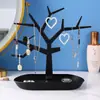Collar de Ciervo con Forma de Árbol Almacenamiento de Joyería Organizador de Escritorio Estante para Pulseras, Aretes, Colgantes y Joyería Estante de Almacenamiento para Astas
