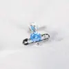 Piercing Labial con Forma de Planeta con Circonia Incrustada en Cobre, Joyería Labial de Acero Inoxidable, Piercing de Cartílago Auricular, Accesorios de Piercing Transfronterizos Europeos y Americanos, Venta al por Mayor en Yiwu