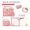 Bloc de Notas Cuadrado de Chocolate con Personaje de Dibujos Animados Estilo Japonés con Páginas de Colores y Pegatinas Material para Manualidades Papel para Notas 6 Tipos