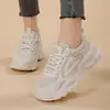 Nuevos Zapatos de Baile de Malla Transpirable, Zapatos Cuadrados de Suela Blanda para Baile, Ligeros y Cómodos para Viajar, Zapatos Deportivos de Moda para Fitness