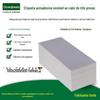 Papel etiqueta térmica 100x200x500 papel térmico dobrável etiqueta adesiva térmica de três provas etiqueta logística