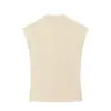 2026 Verano Nuevos Productos Moda Callejera Femenina Europea y Americana Top Elástico con Hebilla de Nudo Decoración W018 1842