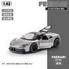 [Atacado Especial] Liga 1:43 Modelo Metal Artificial Carro Presente Carro Esportivo Enfeites de Carro Podem Abrir a Porta Brinquedo de Carro