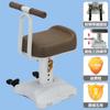 Asiento de coche eléctrico para niños delantero Mesa de cuchillo Emma Timbre de mesa Pedal Coche de batería Asiento para bebé y niño Altura ajustable