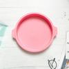 Disco de Forma de Bolo de 8 polegadas Molde de Silicone para Bolo Pastelaria Gelatina Tarte de Ovo Pão Ferramentas de Assar Molde Redondo