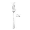 Juego Moderno Minimalista de Cuchillo, Tenedor y Cuchara de Acero Inoxidable, Vajilla Estilo Occidental Pulida a Espejo, Cuchillo, Tenedor y Cuchara de Acero Inoxidable