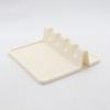 Soporte de silicona para utensilios de cocina, tapete para espátula, soporte para palillos de mesa de cocina, tapete para cucharas de sopa, soporte para espátula, soporte para tapa de ollas para el hogar