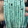 Cuentas Cuadradas de Piedra Natural Accesorios para Joyería DIY Cuentas para Pulsera Cuentas Cuadradas de 6 mm Productos Semiacabados Venta al por Mayor