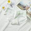 Oferta Especial~~ Rosado Dulce de Niña Conejito Estilo Japonés Calzones Triangulares de Algodón para Mujer Ropa Interior Dulce de Niña Sin Costuras Venta al por Mayor