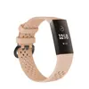 Adecuado para Fitbit Charge 3/4 Correa de Silicona Charge-3/4 Modelo Deportivo Pulsera de Repuesto Inteligente