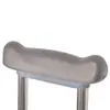 Muletas axilares dobles médicas Almohadillas antideslizantes para personas discapacitadas Muletas de resorte de acero inoxidable para ancianos para ayudar a caminar y caminar