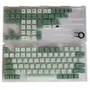 Matcha Coreano, Tailandês, Japonês, Inglês Pequeno Conjunto Completo Pbt Sublimação de Cor Xda Keycaps Adequado para 61/64/68/84/87/104