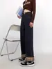 Jeans Retro de Tiro Alto de Pierna Ancha con Forro de Polar para Mujer, Nuevo Estilo Invierno 2026, Corte Recto, Tallas Grandes, Ajuste Holgado, Pantalones Largos Adelgazantes