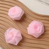 Versão coreana de 5CM Macaron organza curling rose diy acessórios para cabelo feitos à mão acessórios para roupas acessórios