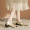 635-9 Zapatos de una sola capa con punta, huecos y plisados de correa cruzada para mujer, retro, de cuña, pequeños de cuero, lujo ligero, elegantes