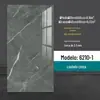 Papel de Parede de Placa de Alumínio-Plástico Autoadesivo Impermeável e à Prova de Umidade Decoração de Parede Cozinha Banheiro À Prova de Óleo e Adesivos de Azulejo Mármore