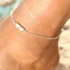 Moda ins europea y americana corazón de melocotón joyería de amor para mujer suministro directo de fábrica un par de tobilleras de amor de una sola capa