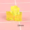 Cubos de Gelo Transparentes Simulados de Acrílico, Garrafas de Vinho, Bebidas, Luzes Noturnas, Cola Cremosa Decorativa DIY, Materiais para Capa de Celular Artesanal