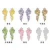 Aplique de malla floral con bordado de lentejuelas y cuentas multicolor para vestidos de novia y de gala, accesorios decorativos DIY, encaje al por mayor