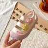 Faixa de Cabelo para Meninas Sandálias Esportivas 2026 Novo Verão Sapatos de Princesa Floridos para Crianças Meninas Sapatos Vazados Casuais Estilo Verão