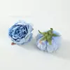 Cabezas de Flores de Peonía Simuladas, Rosas de Tela de Seda, Decoraciones de Pared de Flores para Bodas, Accesorios para Tocados de Flores Hechos a Mano DIY al por Mayor
