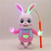 Juguete de Conejo Eléctrico con Luces que Baila, Canta y Toca la Batería (Dropshipping), Linternas al por Mayor para Puestos Callejeros, Juguetes Educativos