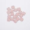 Novos Acessórios de Joias com Pedras Strass Gipsofila Quadrada de Resina Acessórios para Joias DIY Base Plana Cluster de Cristal Mineral Adesivo para Joias
