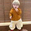 Nuevo Suéter de Punto con Capucha Estilo Coreano Lindo para Niños, Suéter Pulóver Elegante para Niños y Niñas, Abrigo de Primavera y Otoño